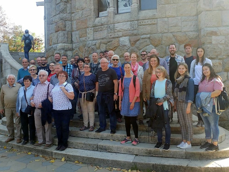 Wüstenrot zu Besuch in Solymar anlässlich des Schwaben- und Weinlesefestes