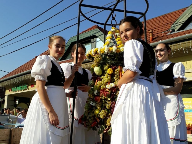 Weinlesefest Solymár im Oktober 2018